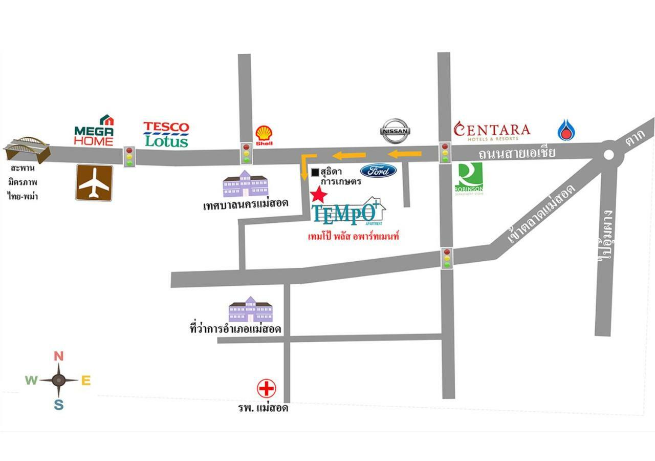 Tempo Plus Apartment メーソート エクステリア 写真